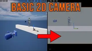 How to Create a 2D CAMERA in Unreal Engine 5 | Unreal Engine 5 Tutorial