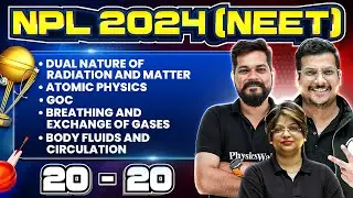 NEET Premier league 2024 || 20-20 Questions Practice | Day 1 🔥