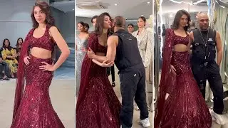 Actress Krithi Shetty Fashion Showcase @ Gaurav Gupta Couture | Manastars