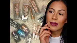 FULL FACE  primeiras impressões usando só MILK MAKEUP.