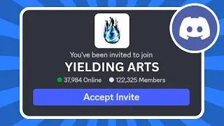 How to Join Yielding Arts Discord Server