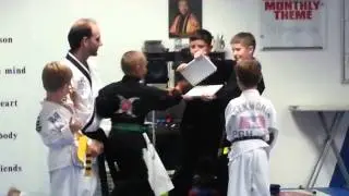 Upset knife hand strike