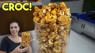 O SEGREDO PARA A PIPOCA CARAMELIZADA MAIS CROCANTE QUE VOCÊ JÁ PROVOU! 🍿😋