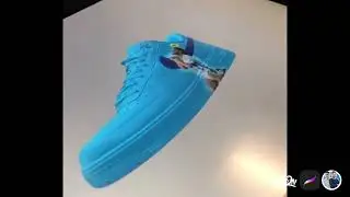 Digital 3D Sneaker with Procreate app