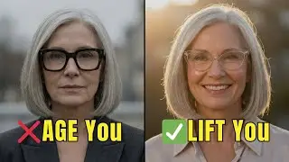 5 Glasses Styles That LIFT Your Face After 60