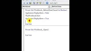 AutoSave in Excel