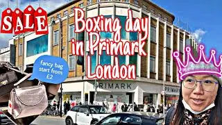 Boxing day 2021 in Primark London