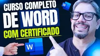 ⚠️ Curso de WORD Completo com Certificado (Melhor Curso Online Aqui)