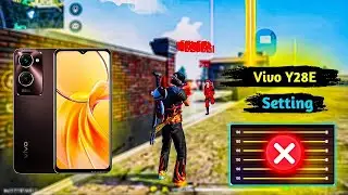 VIVO Y28E⚙️SETTINGS⚡FREE FIRE HEADSHOT SENSITIVITY 2024 ♥️HUD + SENSI + DPI
