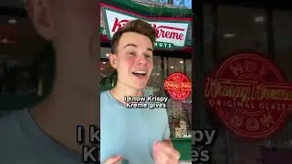 Krispy Kreme Free Donuts Hack! 🍩 