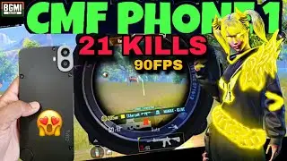 CMF Phone 1 BGMI 90 FPS Test 🔥 | Smooth or Lag? 