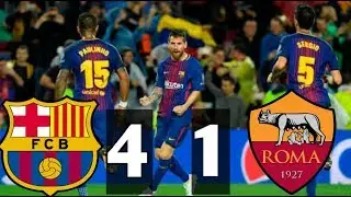 FC Barchelona vs Roma – Highlights