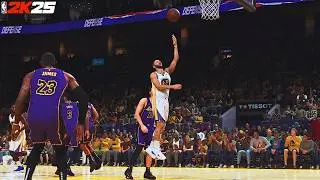 Lakers at Warriors Full Game December 25, 2024 NBA 2K25 Los Angeles Lakers vs Golden State Warriors