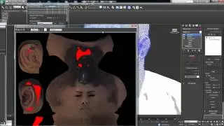 Autodesk 3ds max Tutorial render to texture