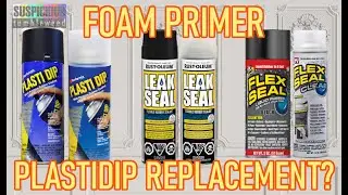 Testing Rubber Primers on Foam for Cosplay