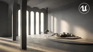 4K Minimalistic interior animation Unreal Engine  | Arc Interior