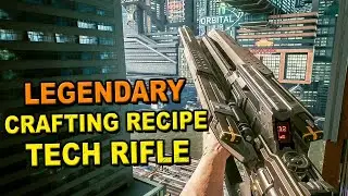 Cyberpunk 2077 - How To Get Legendary Crafting Recipe M-179E Achilles (Tech Precision Rifle)