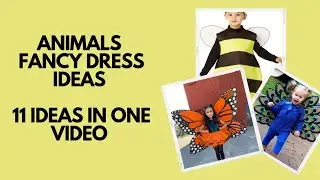 ANIMAL fancy dress ideas/ fancy dress ideas / fancy dress costume ideas