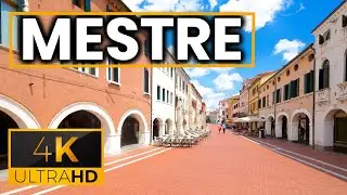 MESTRE 🇮🇹 1 Hour | Walking Tour - 4K60fps