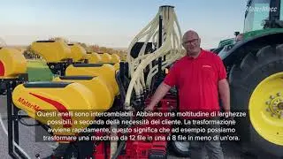 Seminatrice di precisione MS8230 12 file con Easy-Set. Vantaggi | MATERMACC