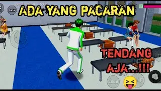 ada orang pacaran  🛑 sakura pergi jalan jalan bersama teman #sakuraschoolsimulator #game #sakura