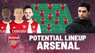 PREDICTING ARSENAL LINEUP NEXT SEAON 2021/22 | Ft. BEN WHITE AND BISSOUMA