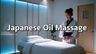 Japanese  Oil Massage for Good Health , ASMR Spa Experience , japan massage , Japanese massage