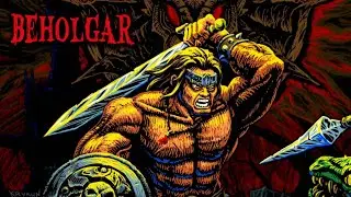Beholgar gameplay PS4 retro old-school fantasy platform