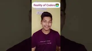 Reality of Coders || Coding Roman Shorts #shorts