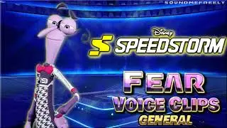 All Fear General Voice Clips • Disney Speedstorm • All Voice Lines • 2023 (Tony Hale)