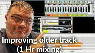 Reason Studios (Reason10) Improving Older Track (1Hr Mixing Session)