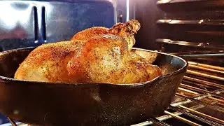 How To Cook ROAST CHICKEN | Oven Baked Chicken | How To Cook A Whole Chicken