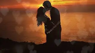 Love Status || Lovely Background Video || Romantic Wallpaper || Lovely Kiss || Heart Background