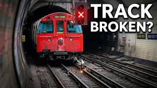 1972 Stock Track Recording Train on the Piccadilly Line