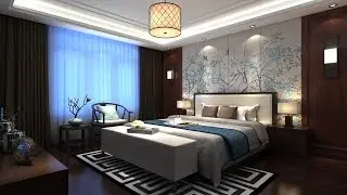 3ds max render - 3ds max vray render - vray settings - Bed Room Rendering in 3ds max with vray 3.4