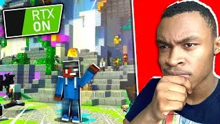 HIVE IN RTX! (Minecraft Bedrock)