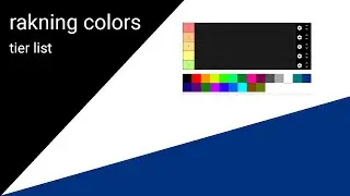 color tier list