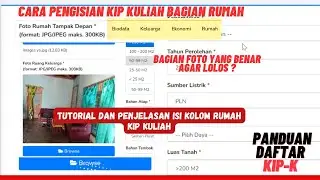 How to Correctly Fill Out Housing Data for KIP Kuliah