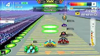 F-Zero 99 - Mute City I front running with Fire Stingray