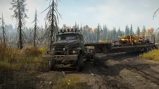 Not A Drill | Transporting The Oil Rig Drill İn Black River Map | snowrunner