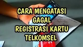 #tutorial #registrasi #simcard.  Cara Mengatasi Gagal Registrasi Kartu Telkomsel