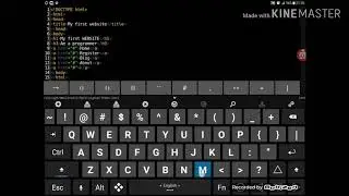 Start a simple website in android using (droidedit)
