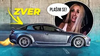 PRVI PUT SE VOZIM U BRZIM KOLIMA RX8 *pukla guma*