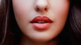 Shrooti Hassan Sara Ali Khan Face And Lips Closeup