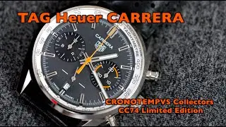 Tag Heuer Carrera CC74 Limited Edition Collaboration w/ CronotempVs Collectors using Heuer02 Mvmt.