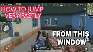 How to jump very fastly from every windows in PUBG Mobile