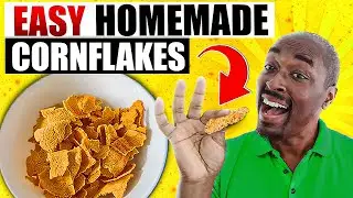 Crispy DIY Corn Flakes: Breakfast Bliss! 🥄🌞 