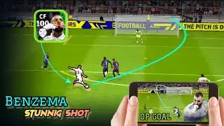 POTW 100 Rated Benzema love only STUNNING Shot #efootball2023
