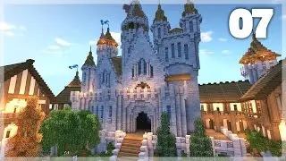 Minecraft: How to Build a Medieval Castle | Huge Medieval Castle Tutorial - Part 7