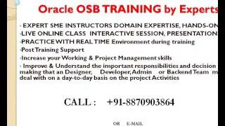 Oracle OSB Online Training